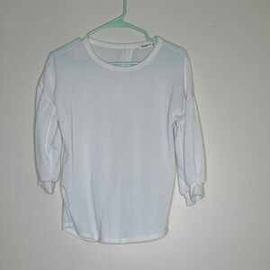 Ginger G White Crew Neck Sweater